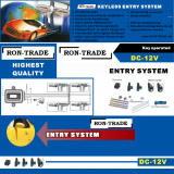 KFZ Zentralverriegelung, rolling Code (ZV Nachr�stsatz f�r 2- und 4-t�rige Fahrzeuge)