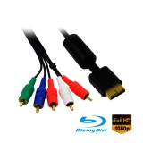 PS2 / PS3 YUV Component / Komponenten Kabel 1,8m f�r TV, Monitor, Beamer