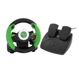 V8+ Lenkrad steering wheel + Fu�pedal mit Vibration f�r Xbox, Play On 